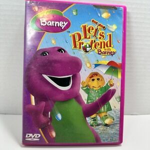 Barney Let's Pretend DVD Vintage DVD Rare Collectible Classic Kids Show